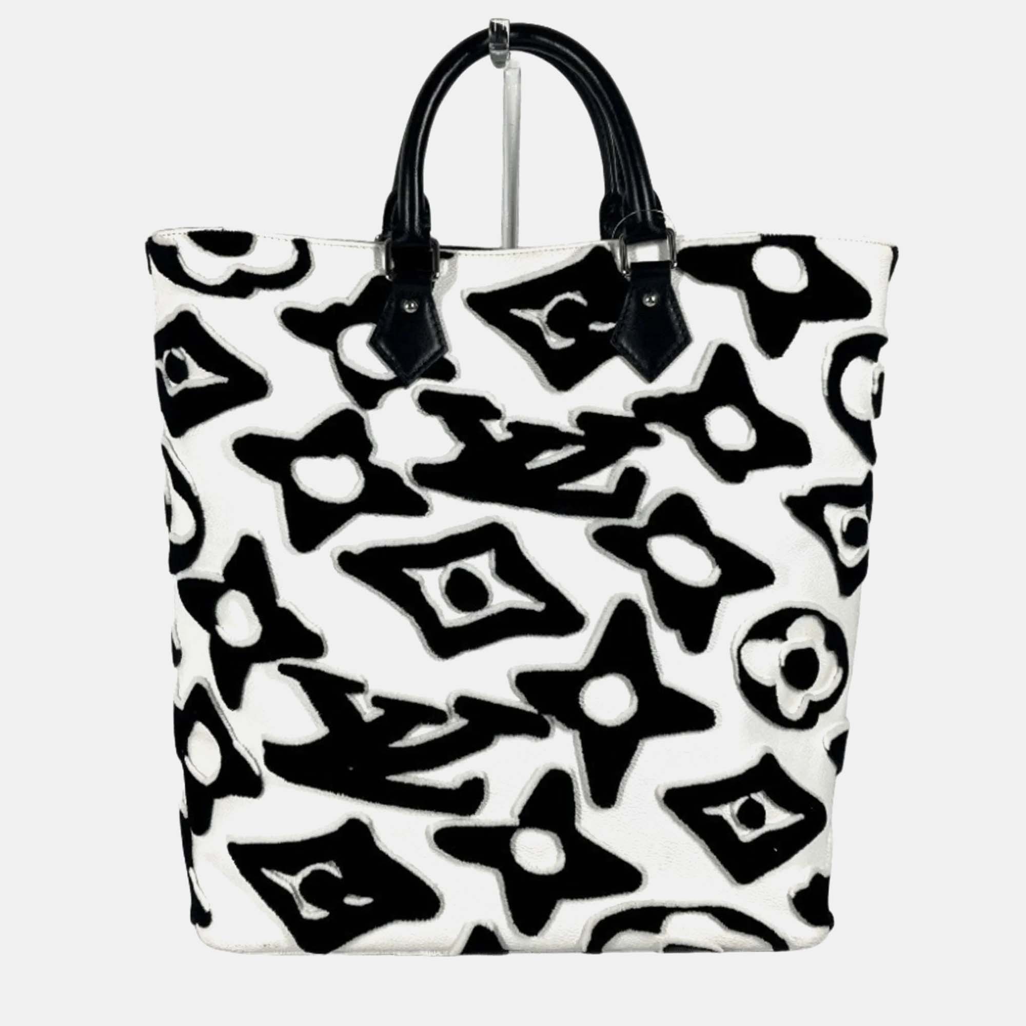 Louis Vuitton Tufted Monogram White Leather Cabas Shoulder Bag, Tote Handbags - Luxury Closet catalog