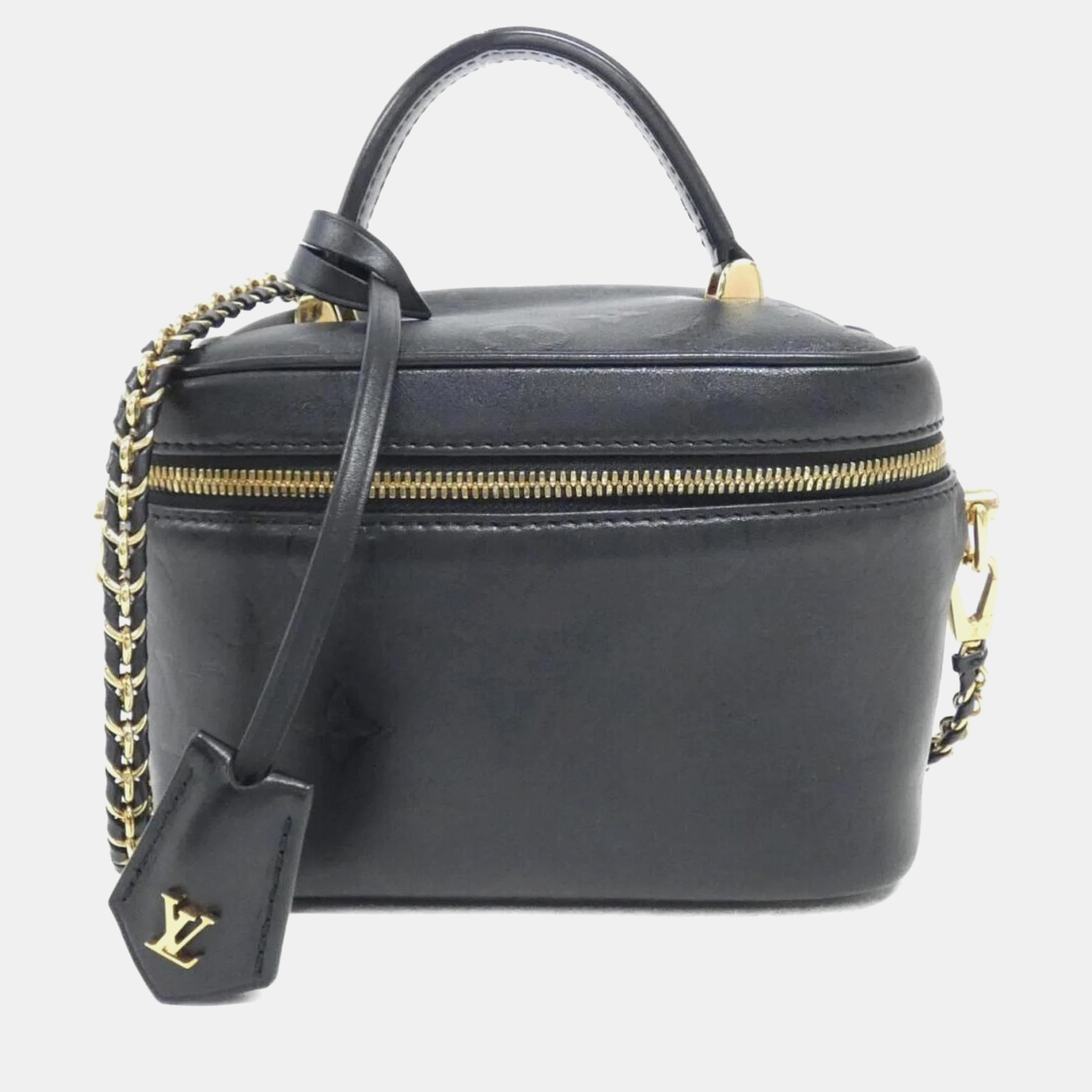 Louis Vuitton Ink Vanity PM Balck Lambskin Monogram Bag, Satchels - Luxury Closet catalog