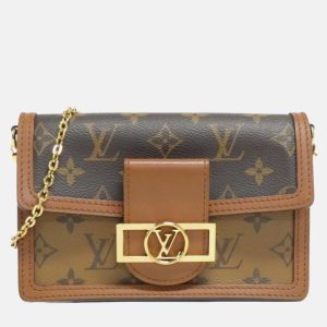 Louis Vuitton Dauphine Brown Reverse Monogram Chain Wallet, Wallets & Money Clips - Luxury Closet catalog