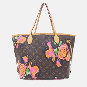Louis Vuitton Neverfull MM Limited Edition Monogram Roses Tote Bag, Tote Handbags - Luxury Closet catalog