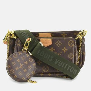 Louis Vuitton Multi Pochette Accessoires Brown Monogram Canvas Shoulder Bag, Handbags - Luxury Closet catalog