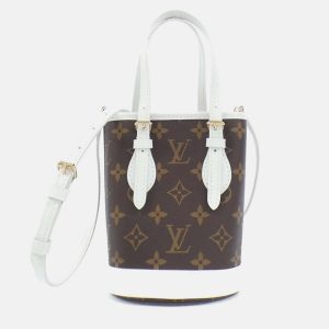 Louis Vuitton Match Nano Bucket Monogram Canvas Shoulder Bag, Satchels - Luxury Closet catalog