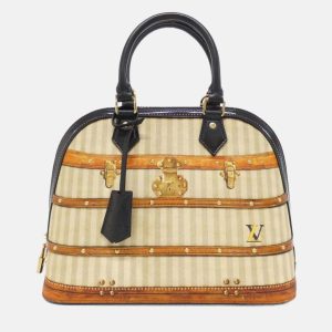 Louis Vuitton Trunk Alma PM Enamel Leather Top Handle Bag, Satchels - Luxury Closet catalog