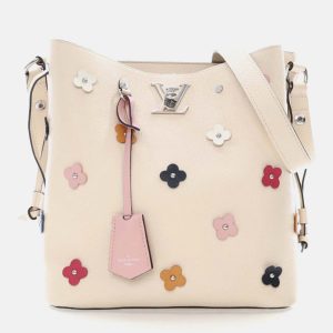 Louis Vuitton Lockme Calfskin Leather Bucket Bag, Handbags - Luxury Closet catalog