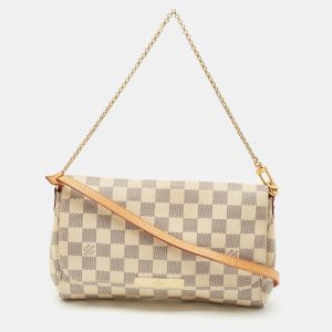 Louis Vuitton Damier Azur Canvas Favorite MM Bag, Shoulder Bags - Luxury Closet catalog