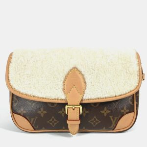 Louis Vuitton Diane Nm PM Canvas Brown Monogram Shoulder Bag, Tote Handbags - Luxury Closet catalog