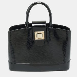 Louis Vuitton Black Electric Epi Leather Mirabeau PM Bag, Tote Handbags - Luxury Closet catalog