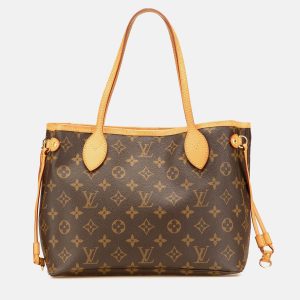 Louis Vuitton Brown Monogram Neverfull PM, Tote Handbags - Luxury Closet catalog