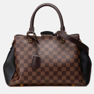 Louis Vuitton Brown Damier Ebene Brittany, Satchels - Luxury Closet catalog