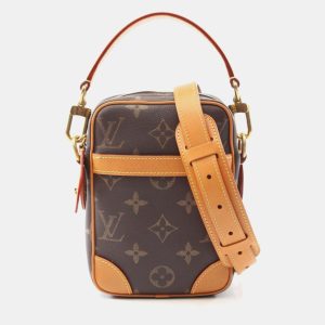 Louis Vuitton Danube Brown Monogram Canvas Crossbody Bag, Satchels - Luxury Closet catalog