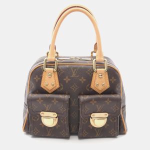 Louis Vuitton Manhattan PM Brown Monogram Canvas Handbag, Satchels - Luxury Closet catalog