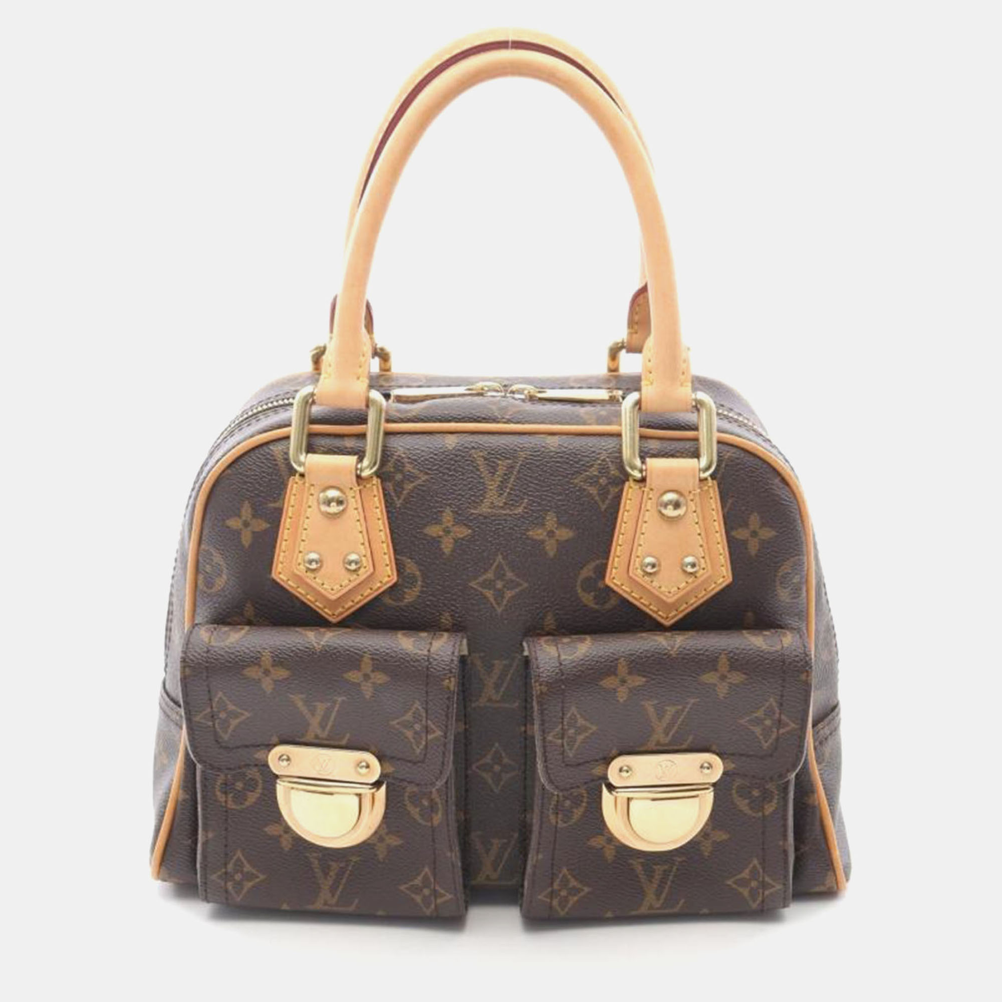 Louis Vuitton Manhattan PM Brown Monogram Canvas Handbag, Satchels - Luxury Closet catalog