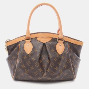 Louis Vuitton Tivoli PM Brown Monogram Canvas Hand Tote Bag, Satchels - Luxury Closet catalog