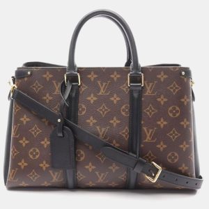 Louis Vuitton Soufflot MM Brown Monogram Canvas Shoulder Bag, Handbags - Luxury Closet catalog