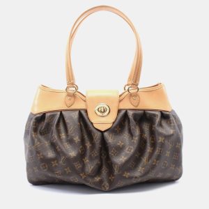 Louis Vuitton Boetie PM Brown Monogram Canvas Top Handle Bag, Satchels - Luxury Closet catalog