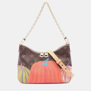Louis Vuitton Yayoi Kusama Monogram Pumpkin Dots Boulogne Monogram Canvas Crossbody Bag, Handbags - Luxury Closet catalog