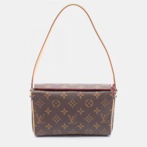 Louis Vuitton Recital Shoulder Handbag  Monogram Canvas Brown, Satchels - Luxury Closet catalog
