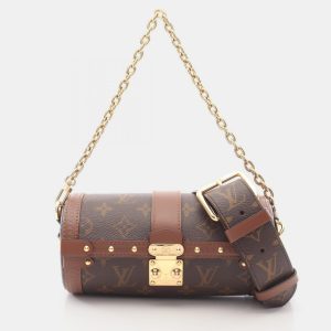 Louis Vuitton Papillon Trunk Brown Monogram Canvas Shoulder Bag, Handbags - Luxury Closet catalog
