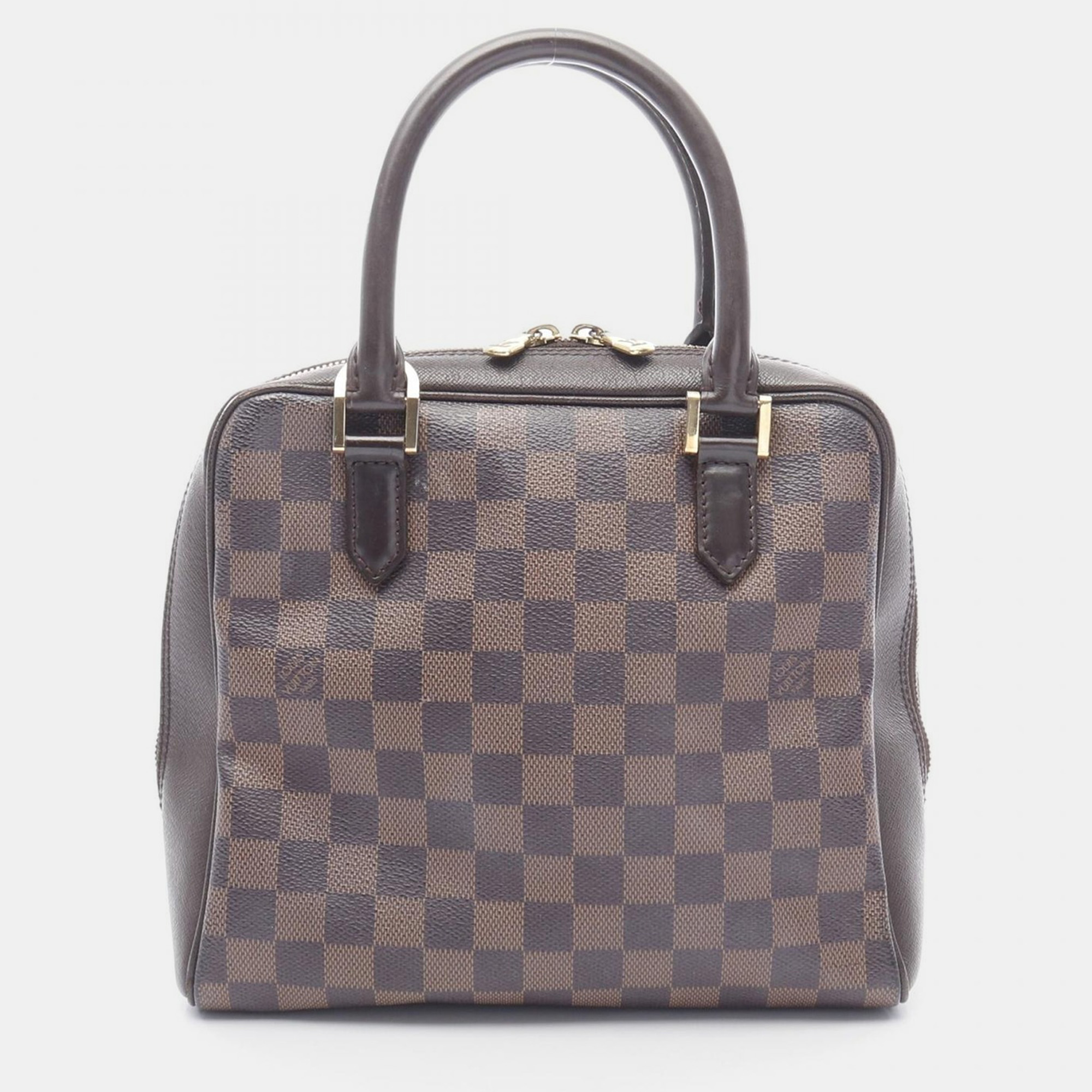 Louis Vuitton Brera Brown Ebene Damier Canvas Leather Handbag, Satchels - Luxury Closet catalog