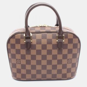 Louis Vuitton Sarria Mini Damier Ebene Canvas Leather Handbag, Satchels - Luxury Closet catalog
