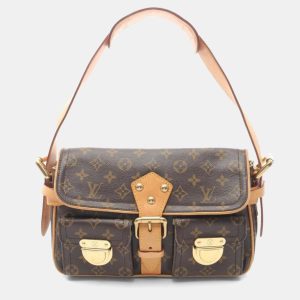 Louis Vuitton Hudson PM Brown Monogram Canvas Shoulder Bag, Handbags - Luxury Closet catalog