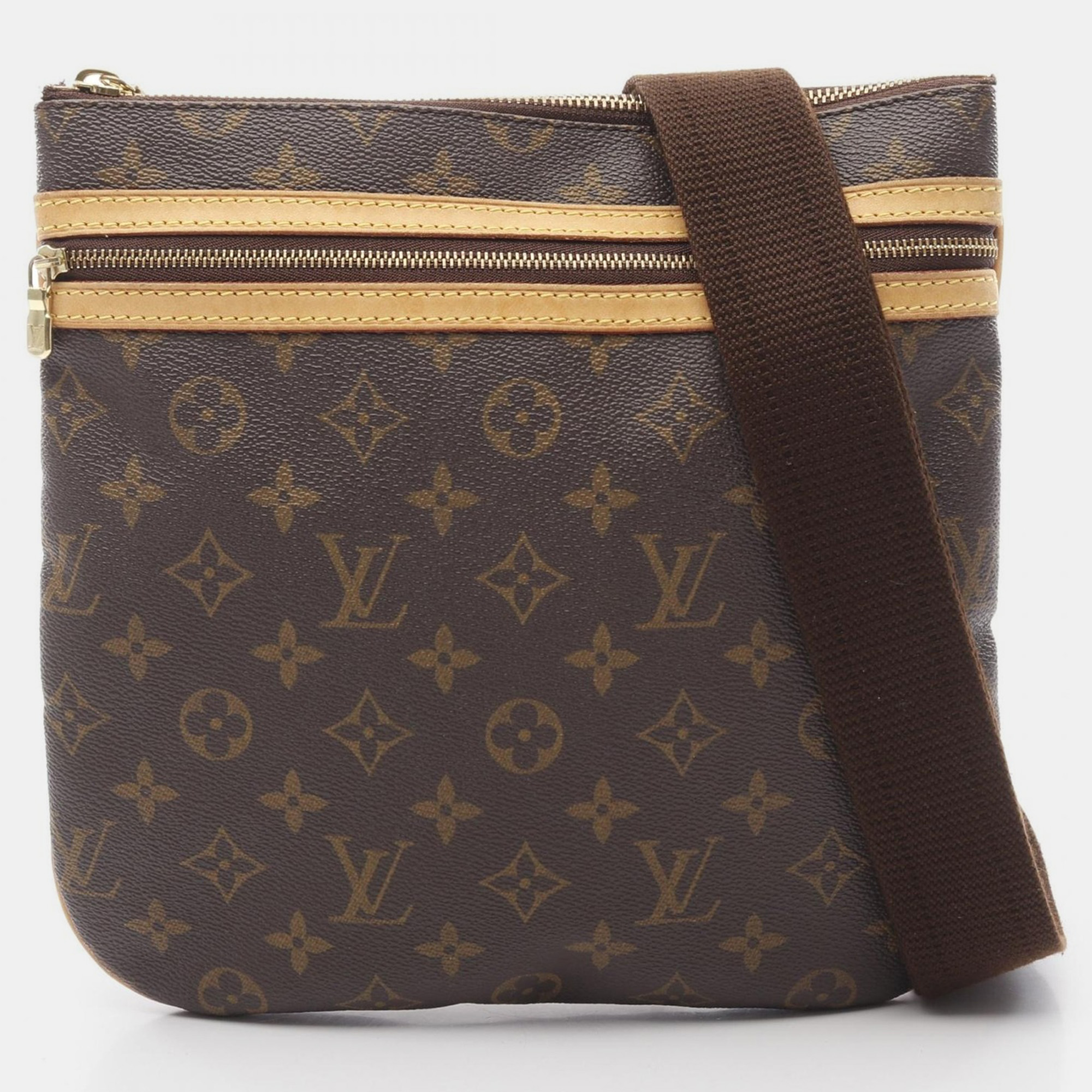 Louis Vuitton Pochette Bosphore Brown Monogram Canvas Crossbody Bag, Handbags - Luxury Closet catalog
