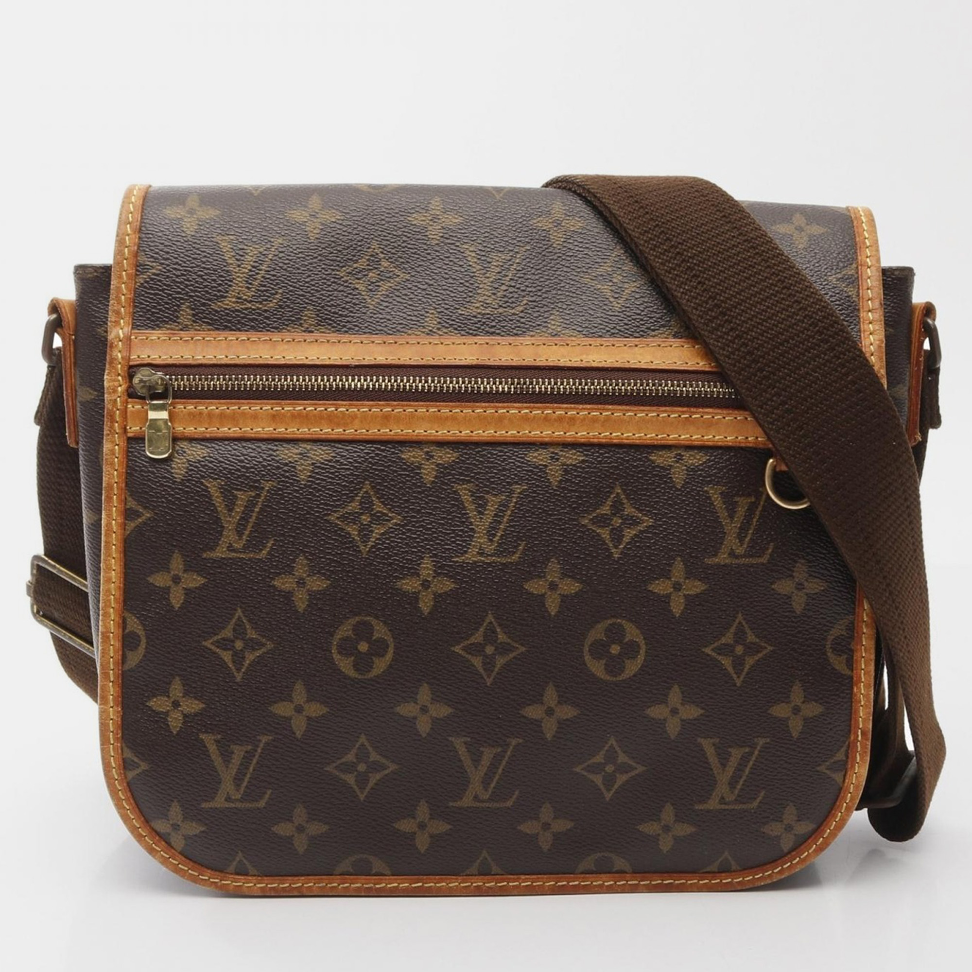 Louis Vuitton Bosphore PM Brown Monogram Canvas Shoulder Bag, Handbags - Luxury Closet catalog