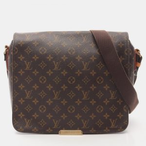 Louis Vuitton Valmy MM Brown Monogram Leather Crossbody Bag, Handbags - Luxury Closet catalog