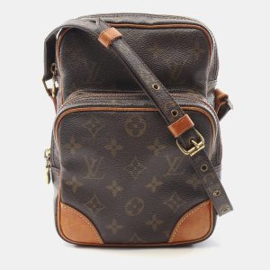 Louis Vuitton Amazon Brown Monogram Canvas Shoulder Bag, Handbags - Luxury Closet catalog