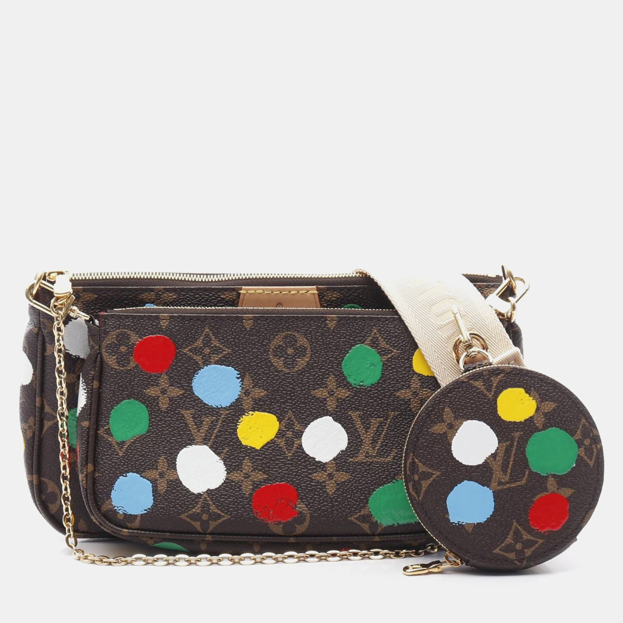 Louis Vuitton x YK Multi Pochette Accessories Monogram Canvas Shoulder Bag, Handbags - Luxury Closet catalog
