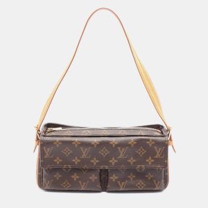 Louis Vuitton Vivacite MM Brown Monogram Canvas Shoulder Bag, Shoulder Bags - Luxury Closet catalog