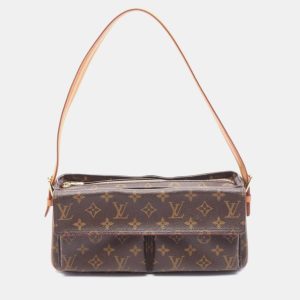 Louis Vuitton Vivacite MM Brown Monogram Canvas Shoulder Bag, Shoulder Bags - Luxury Closet catalog