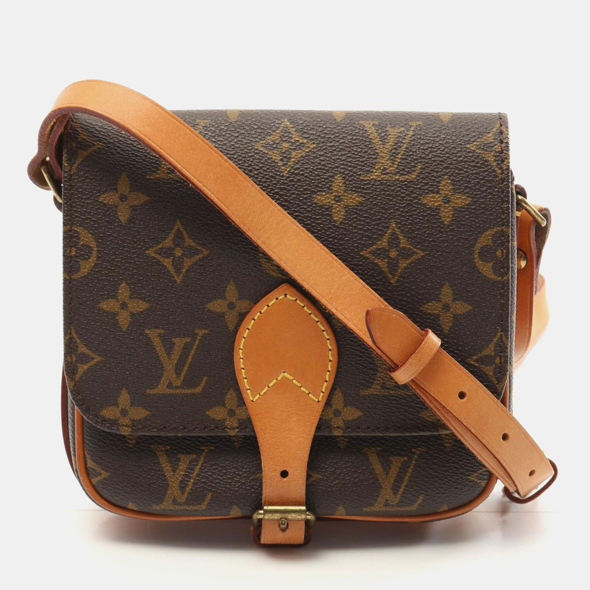 Louis Vuitton Cartouchiere PM Monogram Canvas Shoulder Bag, Handbags - Luxury Closet catalog