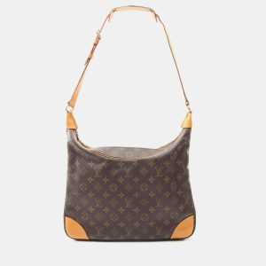 Louis Vuitton Boulogne 35 Monogram Leather Shoulder Bag, Handbags - Luxury Closet catalog