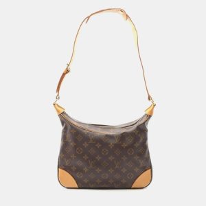 Louis Vuitton Boulogne PM Monogram Canvas Shoulder Bag, Tote Handbags - Luxury Closet catalog