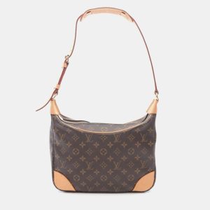 Louis Vuitton Boulogne PM Monogram Canvas Shoulder Bag, Tote Handbags - Luxury Closet catalog