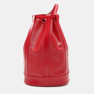 Louis Vuitton Randonnee PM Castilian Red Epi Leather Shoulder Bag, Tote Handbags - Luxury Closet catalog