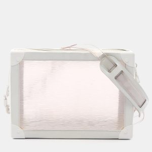 Louis Vuitton Soft Trunk Epi Plage White Clear Shoulder Bag, Handbags - Luxury Closet catalog