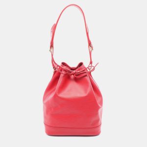 Louis Vuitton Noe Epi Leather Red Rouge Shoulder Drawstring Bag, Handbags - Luxury Closet catalog