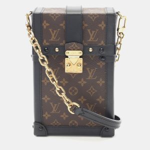 Louis Vuitton Pochette Trunk Vertical Monogram Canvas Crossbody Shoulder Bag, Handbags - Luxury Closet catalog