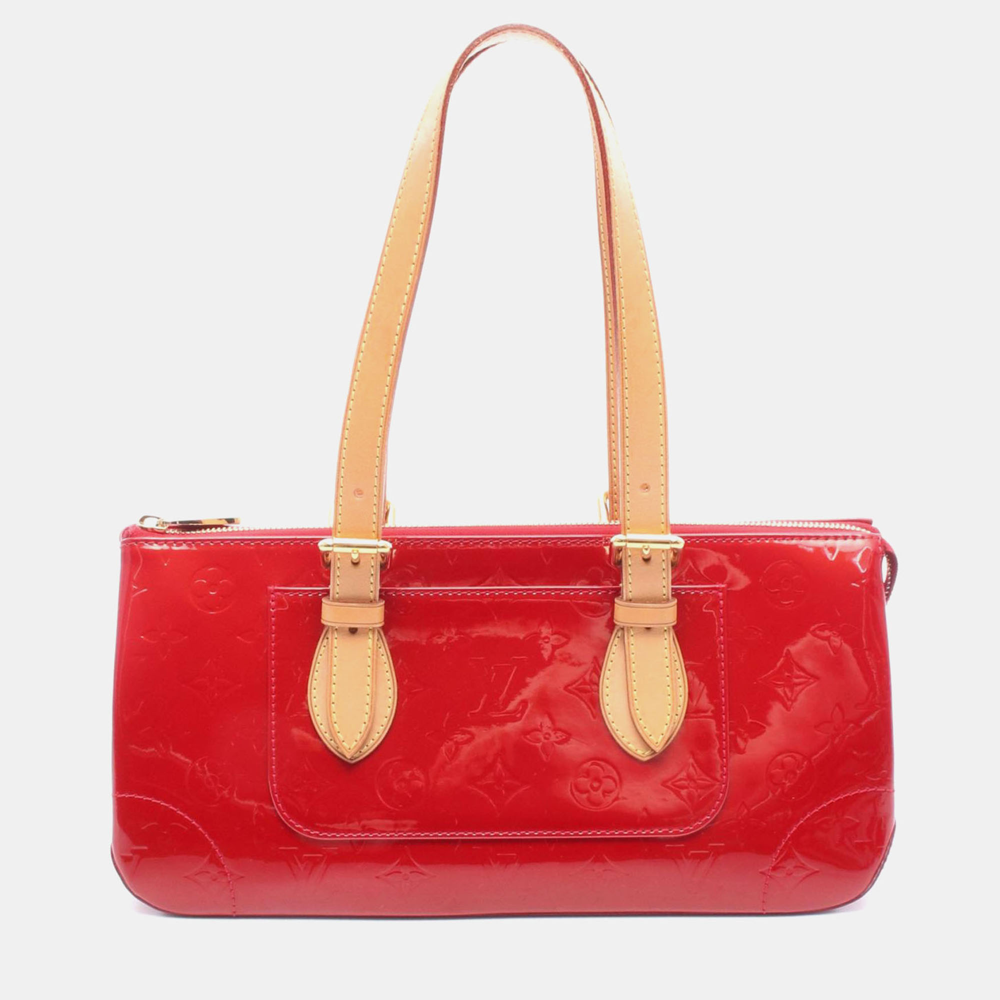 Louis Vuitton Avenue Pomme D’Amour Monogram Vernis Shoulder Bag, Tote Handbags - Luxury Closet catalog