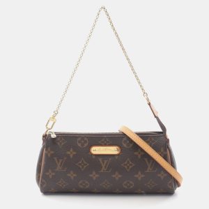 Louis Vuitton Eva Brown Monogram Canvas Shoulder Bag, Handbags - Luxury Closet catalog
