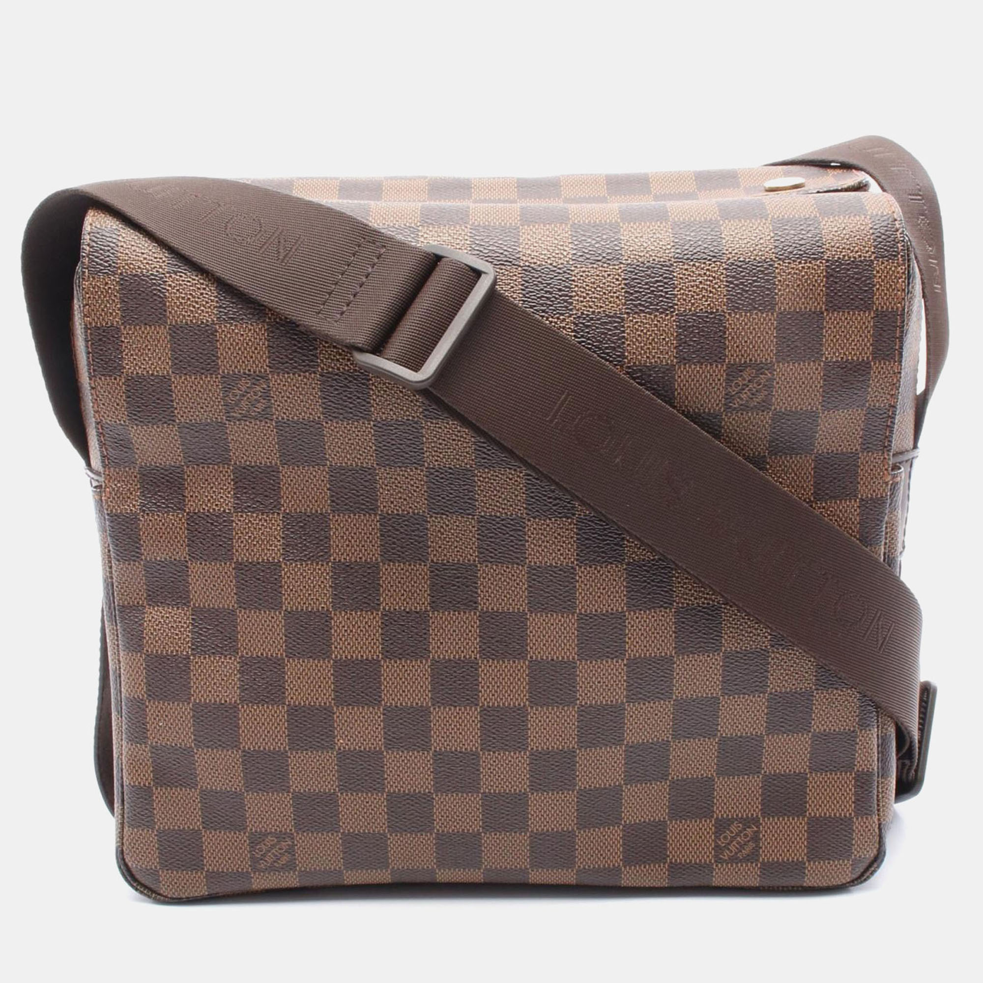 Louis Vuitton Naviglio Damier Ebene Canvas Shoulder Bag, Handbags - Luxury Closet catalog