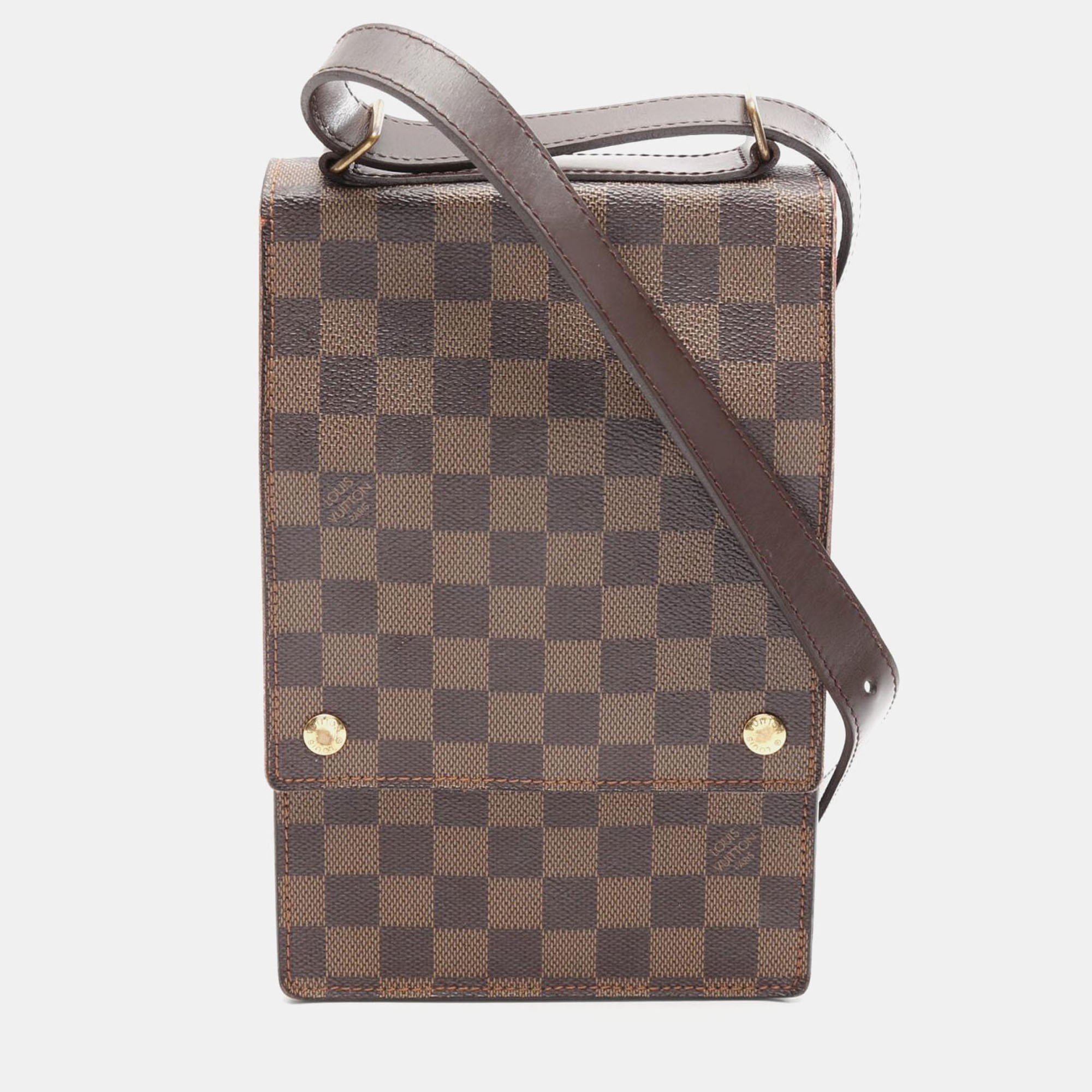 Louis Vuitton Portobello Damier Ebene Shoulder Bag, Handbags - Luxury Closet catalog
