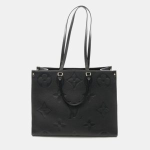 Louis Vuitton OnTheGo GM Black Monogram Empreinte Leather Tote Bag, Tote Handbags - Luxury Closet catalog