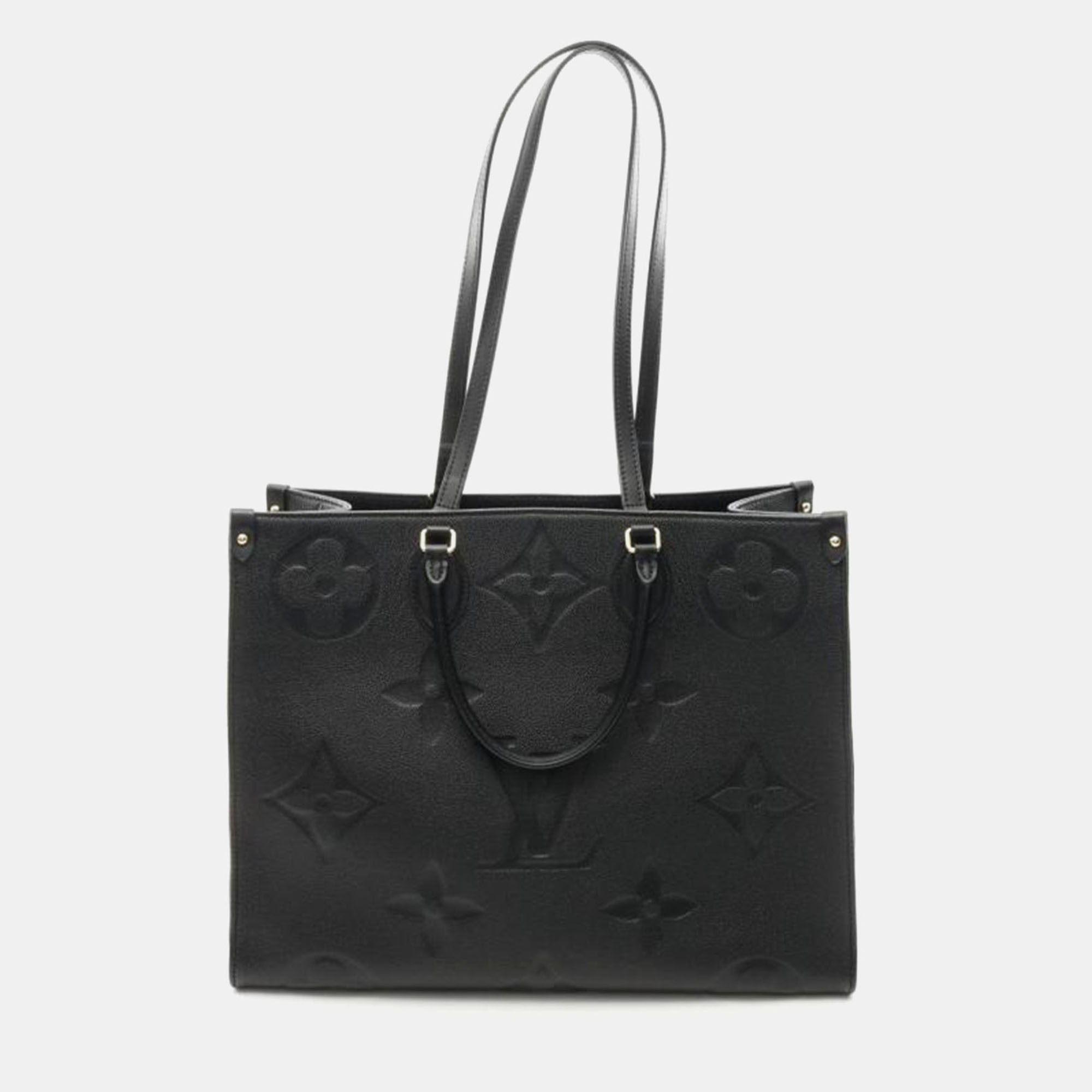 Louis Vuitton OnTheGo GM Black Monogram Empreinte Leather Tote Bag, Tote Handbags - Luxury Closet catalog