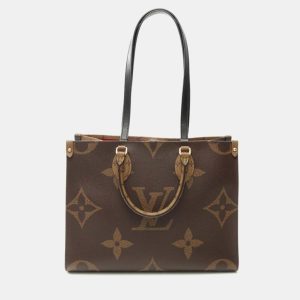 Louis Vuitton OnTheGo MM Monogram Giant Reverse Canvas Tote Bag, Tote Handbags - Luxury Closet catalog