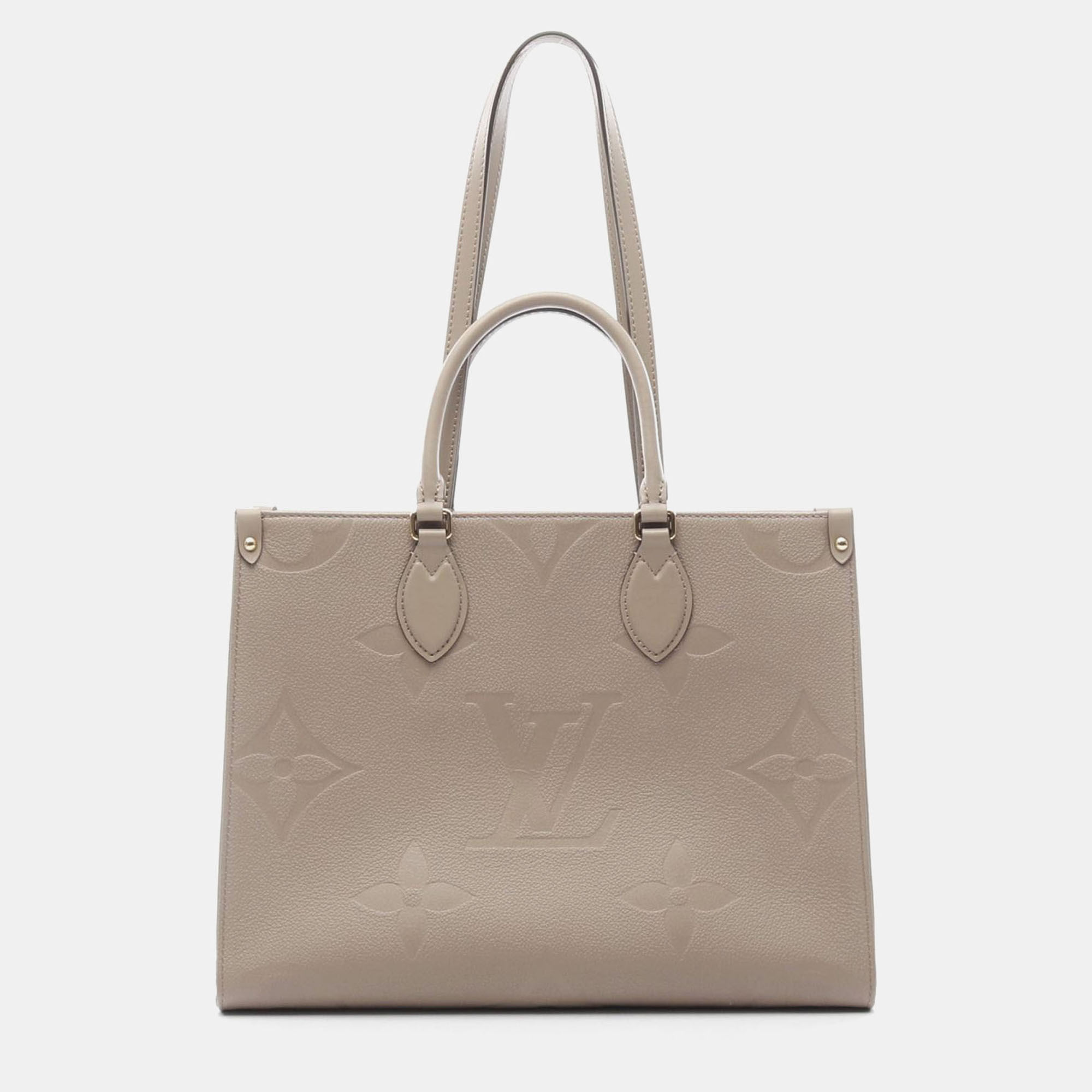 Louis Vuitton OnTheGo MM Beige Monogram Empreinte Leather Tote Bag, Tote Handbags - Luxury Closet catalog