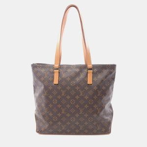 Louis Vuitton Kabamezo Brown Monogram Canvas Shoulder Bag, Tote Handbags - Luxury Closet catalog