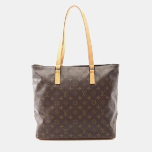 Louis Vuitton Cabas Mezzo Brown Monogram Canvas Tote Bag, Tote Handbags - Luxury Closet catalog